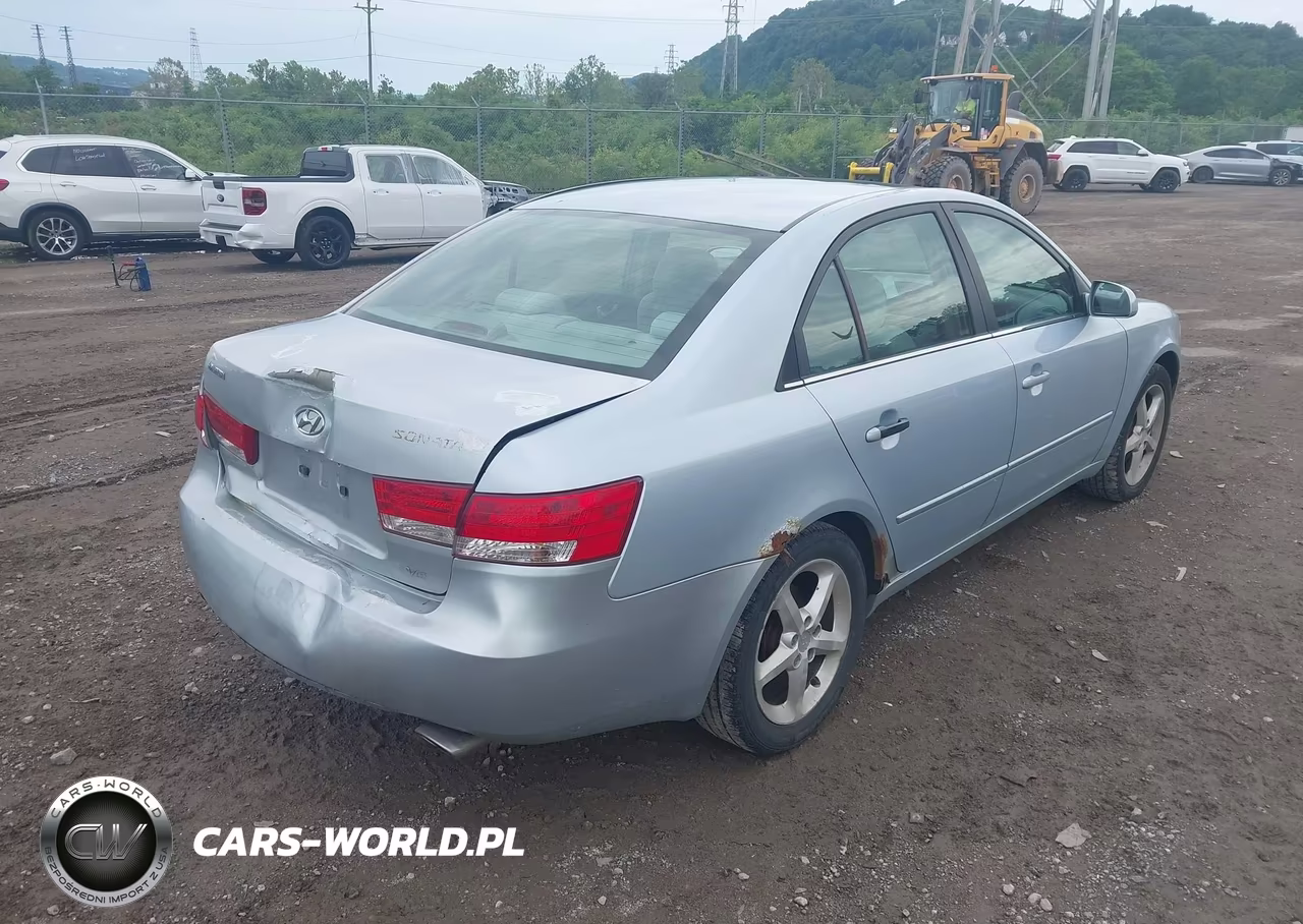 2006 Hyundai Sonata Gls V6-Lx V6 VIN:5NPEU46F66H079389 - 4