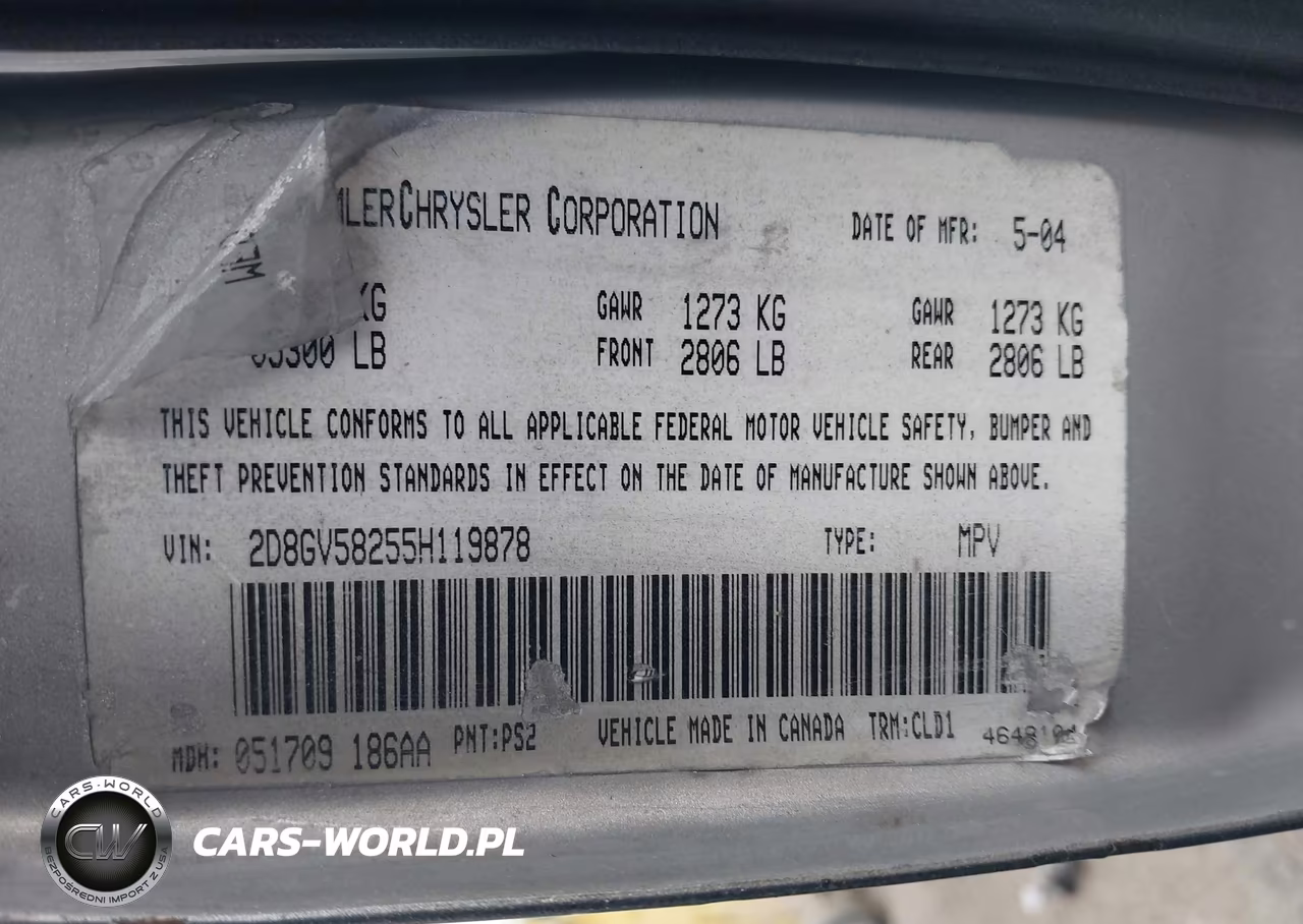 2005 Dodge Magnum Rt VIN:2D8GV58255H119878 - 9