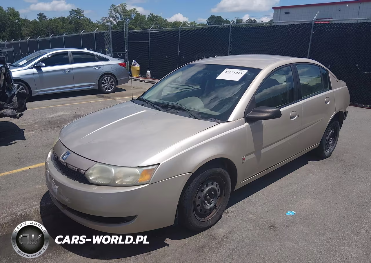 2003 Saturn Ion 2 VIN:1G8AJ52F83Z189846 - 2