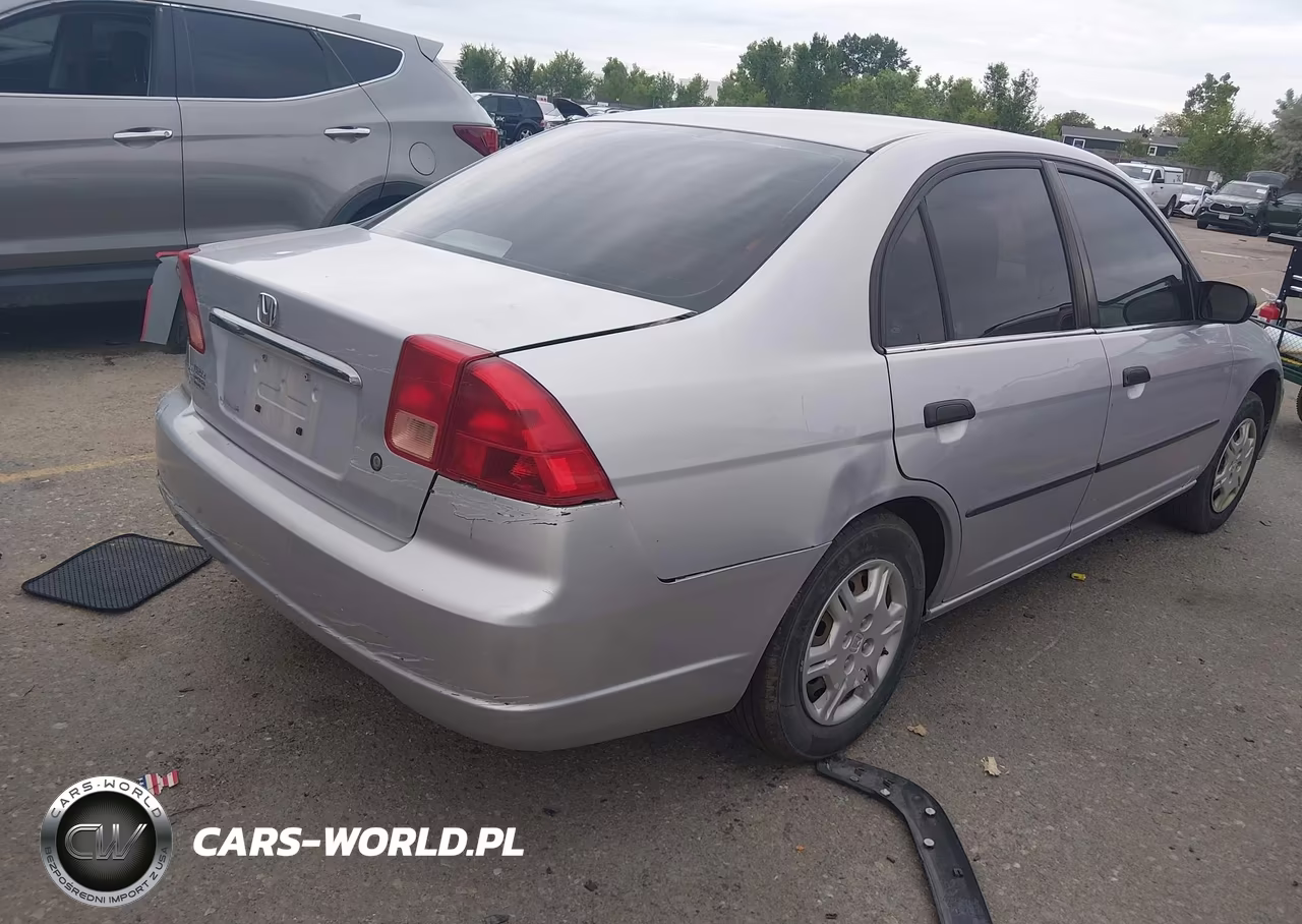 2002 Honda Civic Dx VIN:1HGES16122L007234 - 4