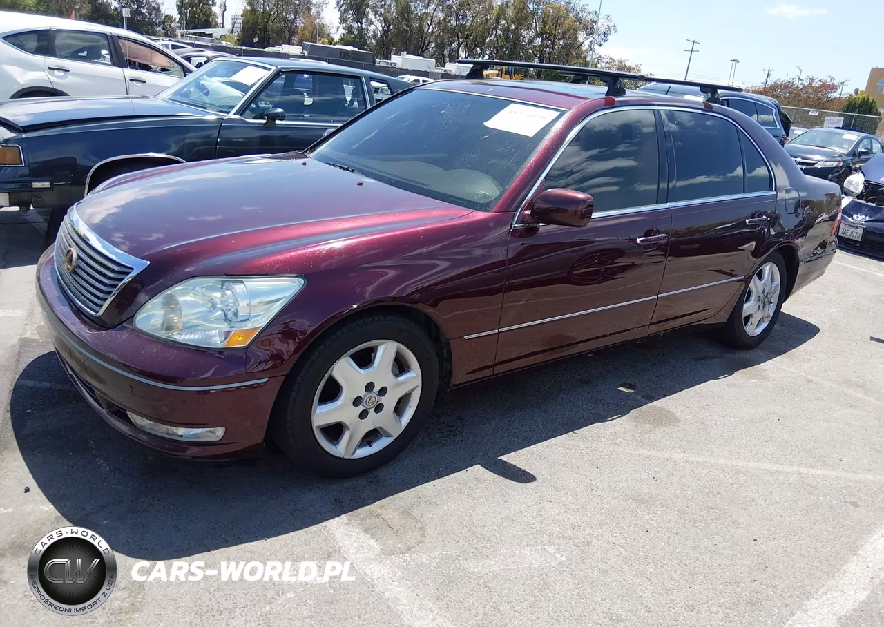 2004 Lexus Ls 430 VIN:JTHBN36F240166337 - 2