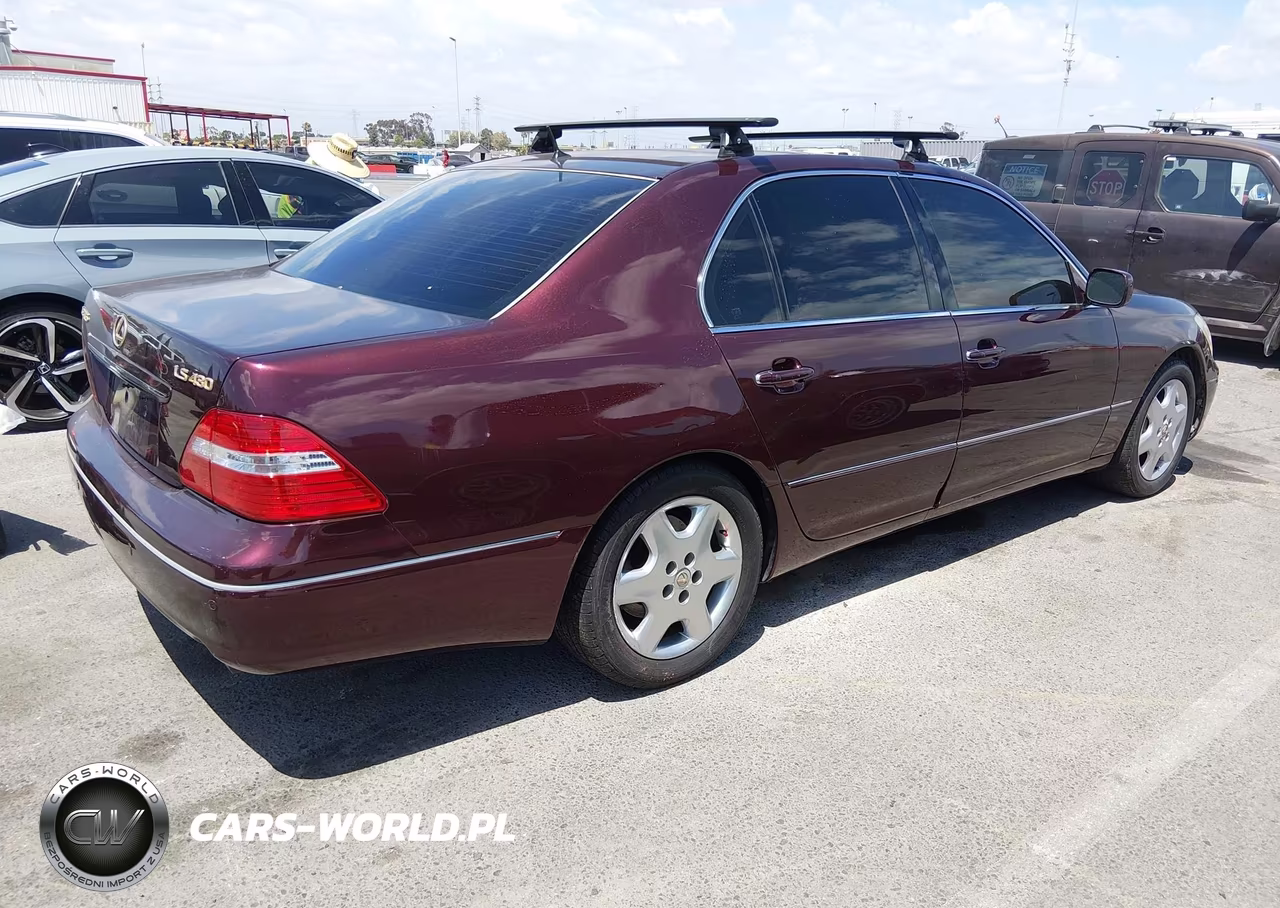 2004 Lexus Ls 430 VIN:JTHBN36F240166337 - 4