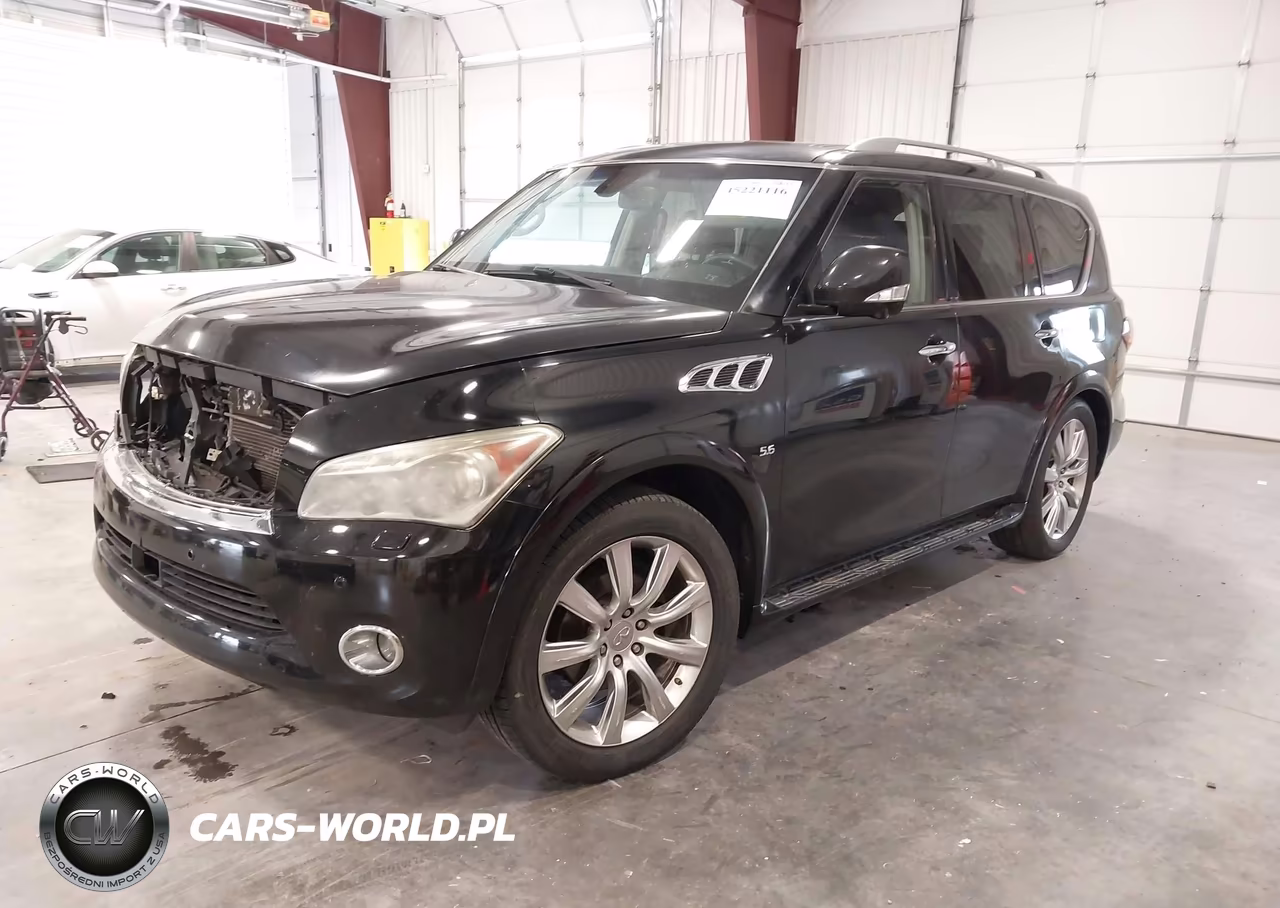 2014 Infiniti Qx80 VIN:JN8AZ2NC1E9351189 - 2