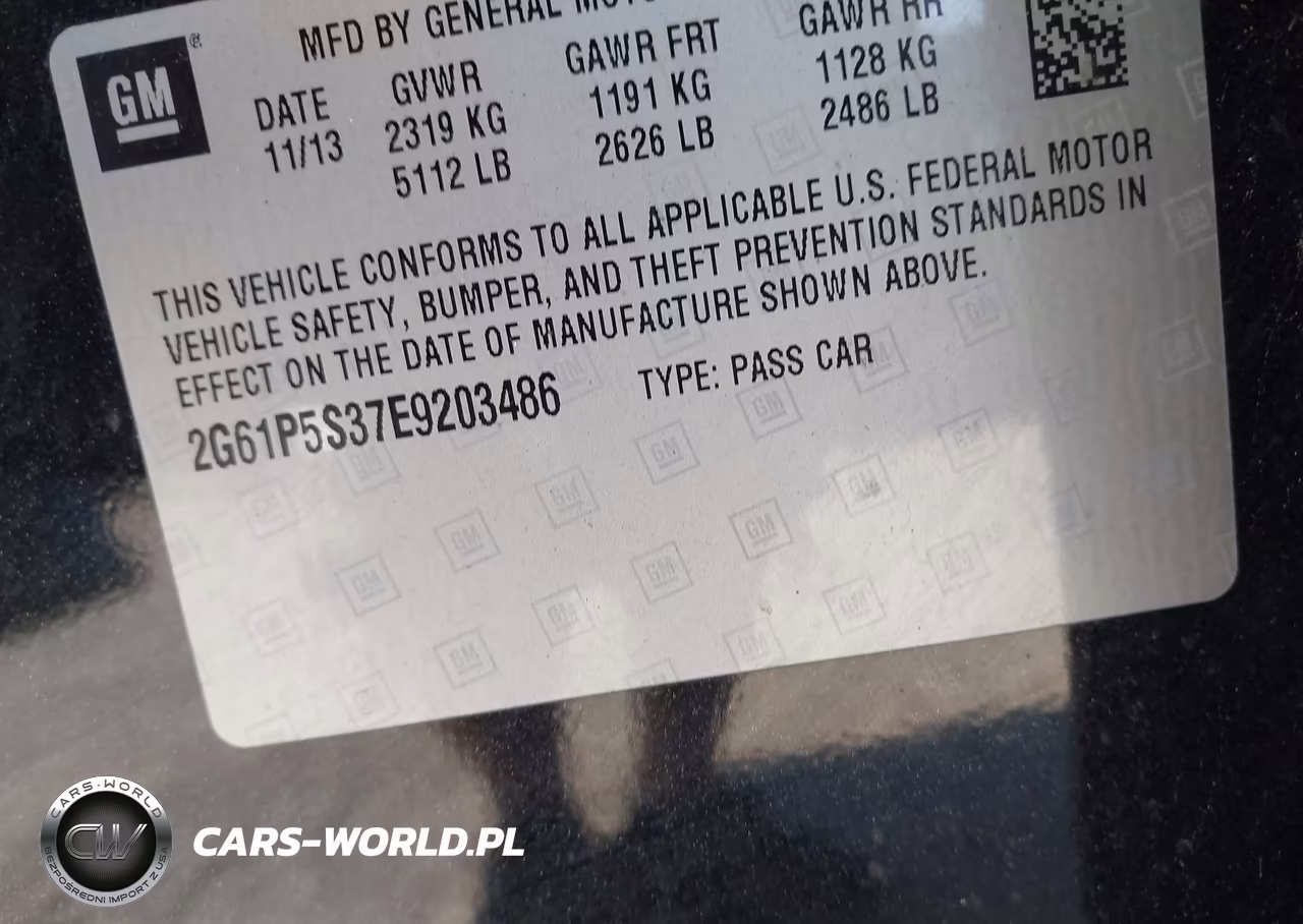 2014 Cadillac Xts Premium VIN:2G61P5S37E9203486 - 9