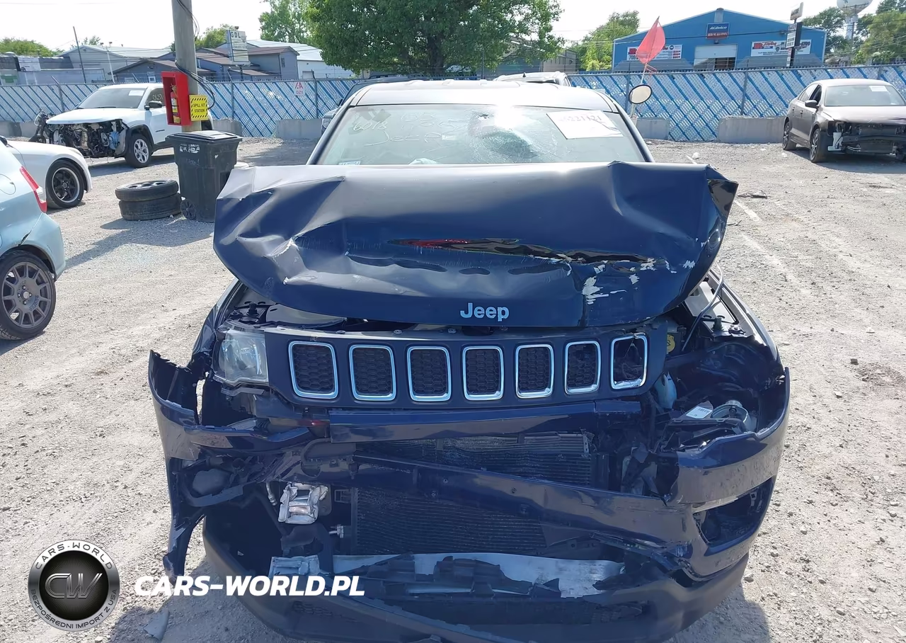 2019 Jeep Compass Sport Fwd VIN:3C4NJCABXKT615908 - 12