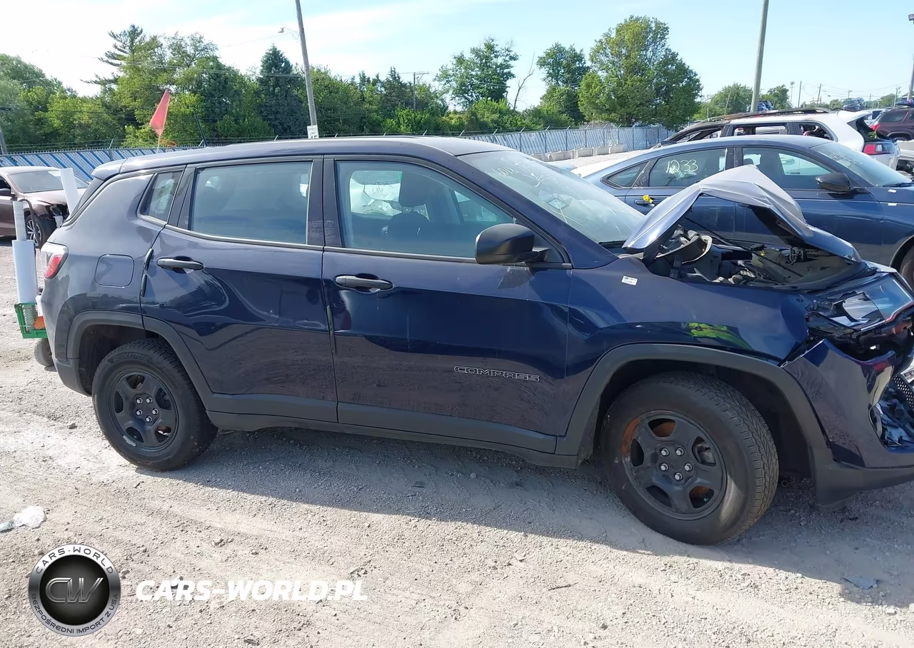 2019 Jeep Compass Sport Fwd VIN:3C4NJCABXKT615908 - 13