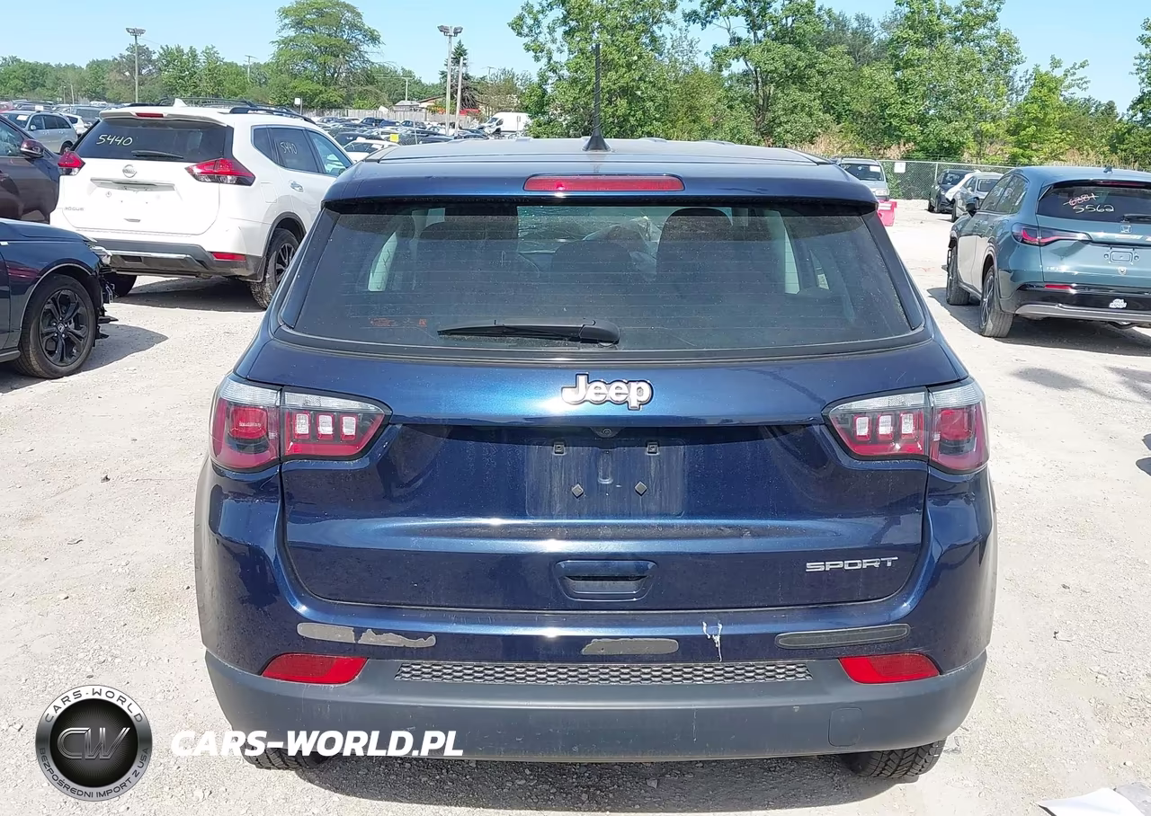 2019 Jeep Compass Sport Fwd VIN:3C4NJCABXKT615908 - 16