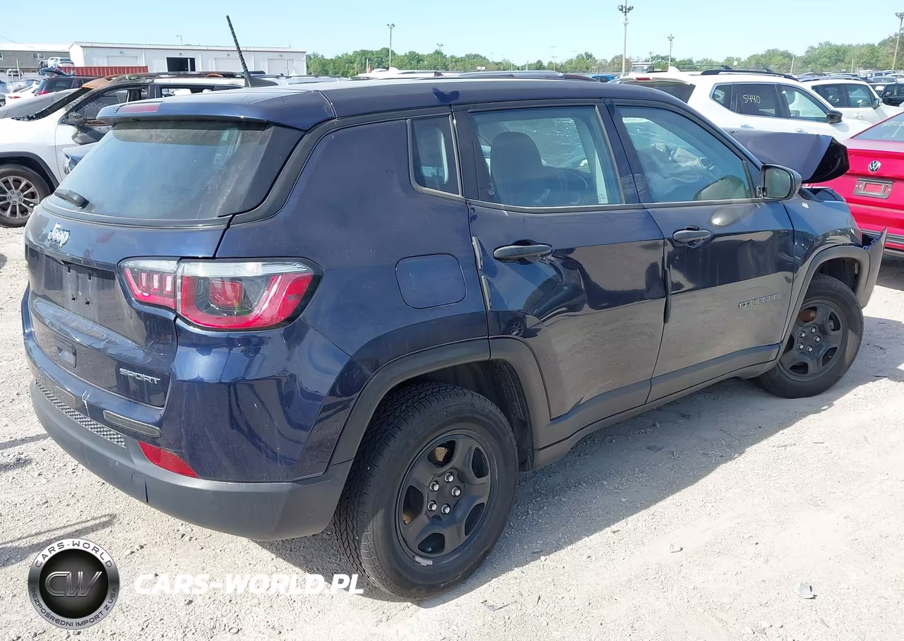 2019 Jeep Compass Sport Fwd VIN:3C4NJCABXKT615908 - 4
