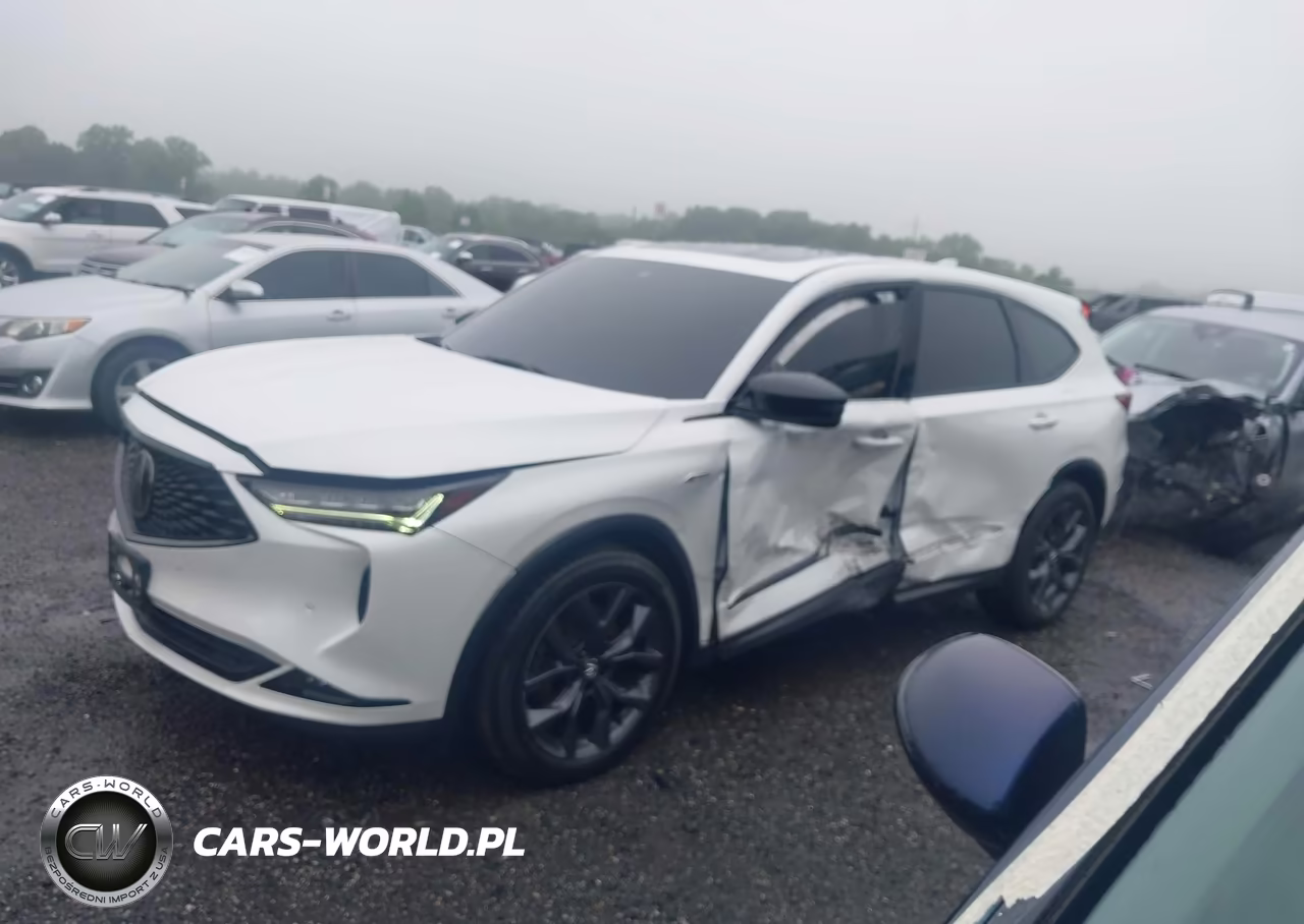 2022 Acura Mdx A-Spec Package VIN:5J8YE1H06NL023661 - 2