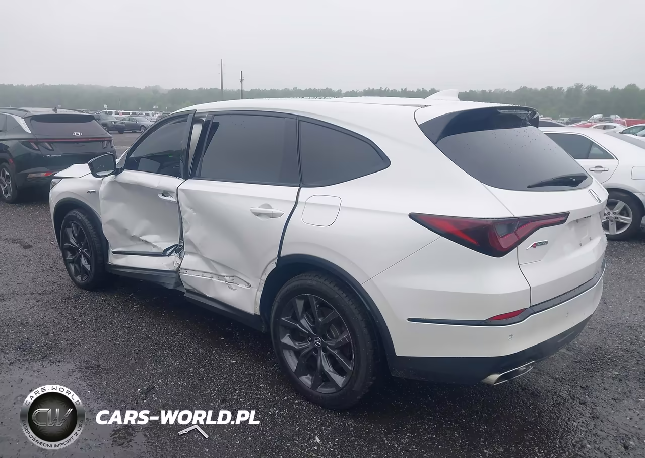 2022 Acura Mdx A-Spec Package VIN:5J8YE1H06NL023661 - 3