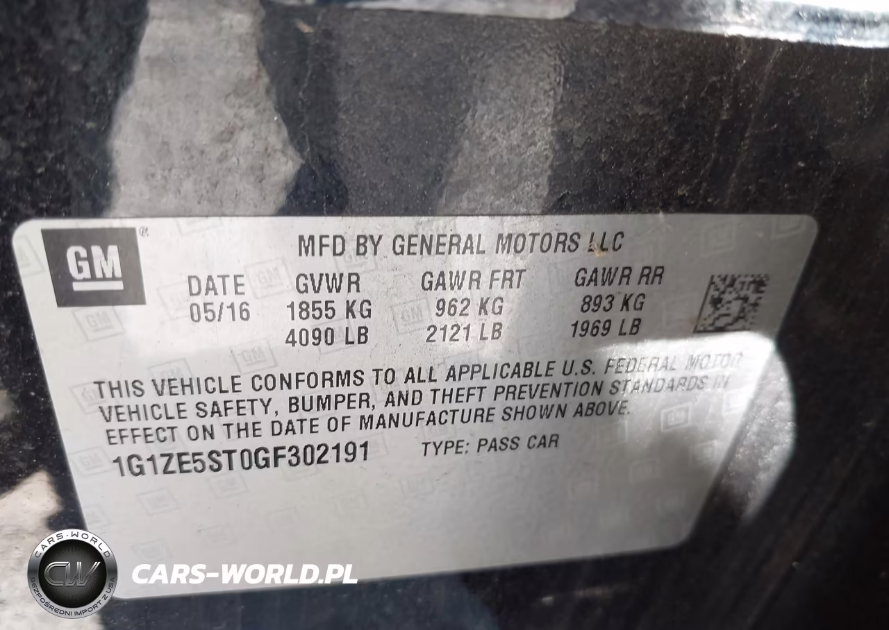 2016 Chevrolet Malibu 1Lt VIN:1G1ZE5ST0GF302191 - 9