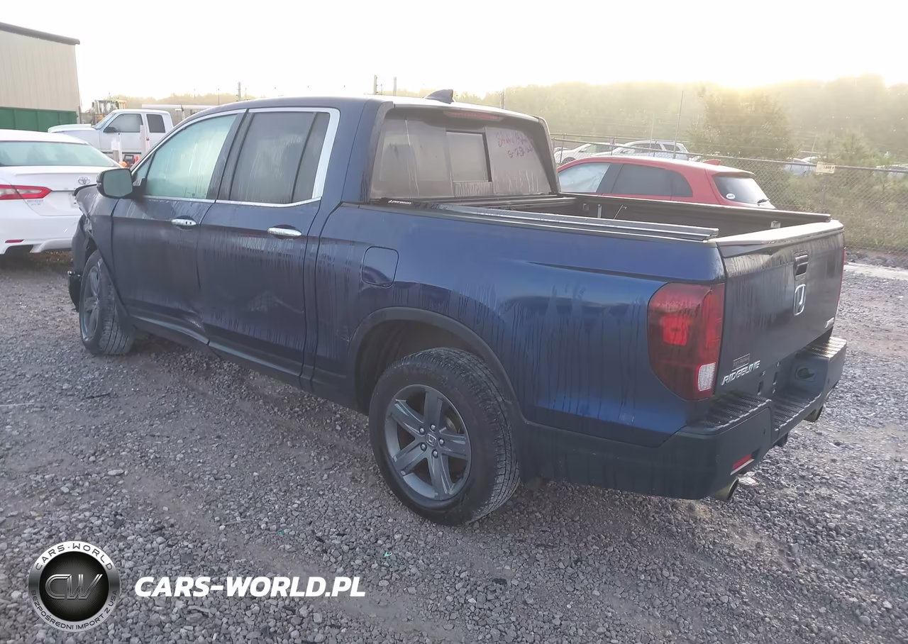 2022 Honda Ridgeline Rtl-E VIN:5FPYK3F76NB001849 - 3