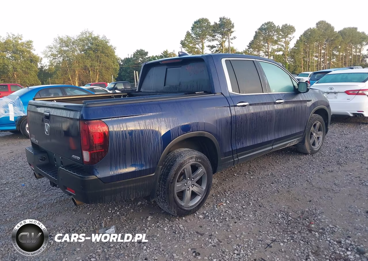 2022 Honda Ridgeline Rtl-E VIN:5FPYK3F76NB001849 - 4