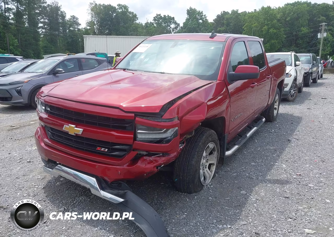 2018 Chevrolet Silverado 1500 2Lt VIN:3GCUKREC6JG391154 - 2