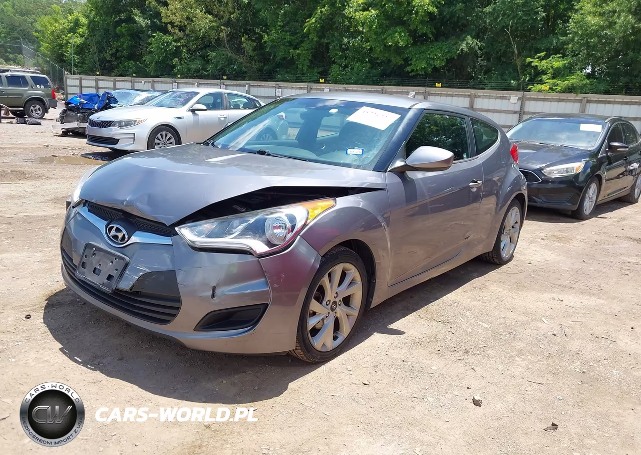 2016 Hyundai Veloster VIN:KMHTC6ADXGU260199 - 2