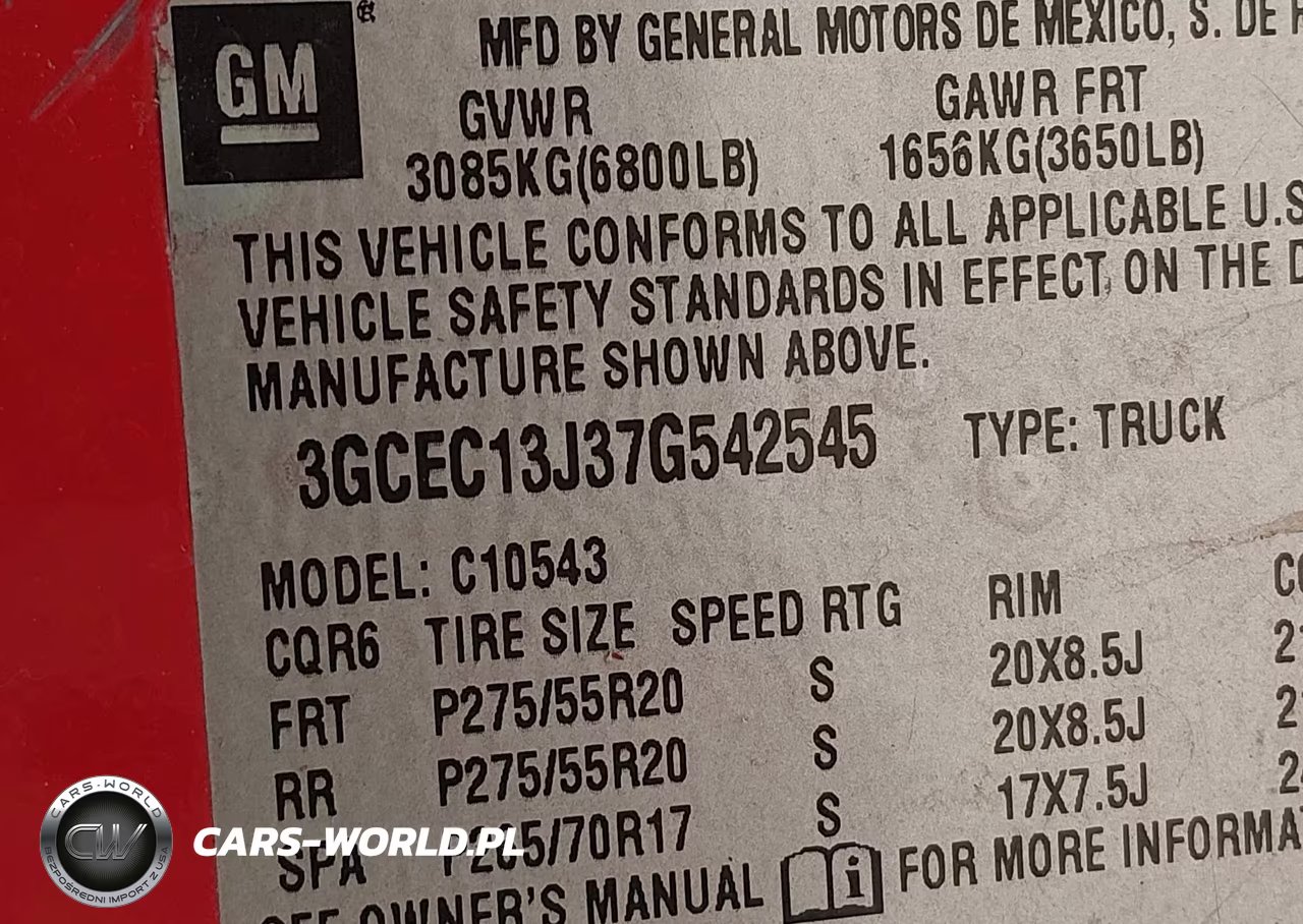 2007 Chevrolet Silverado 1500 Lt1 VIN:3GCEC13J37G542545 - 9