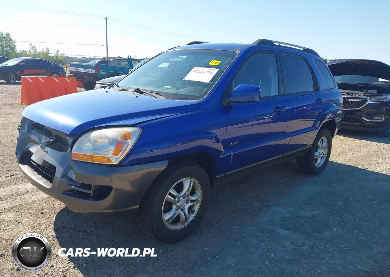 2007 Kia Sportage Ex V6 VIN:KNDJE723677371820 - 2