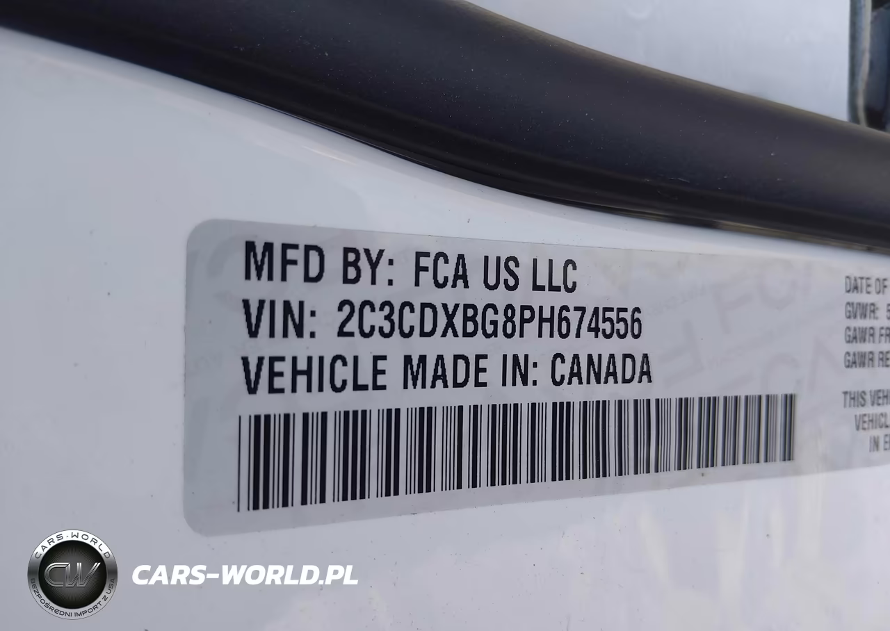 2023 Dodge Charger Sxt VIN:2C3CDXBG8PH674556 - 9