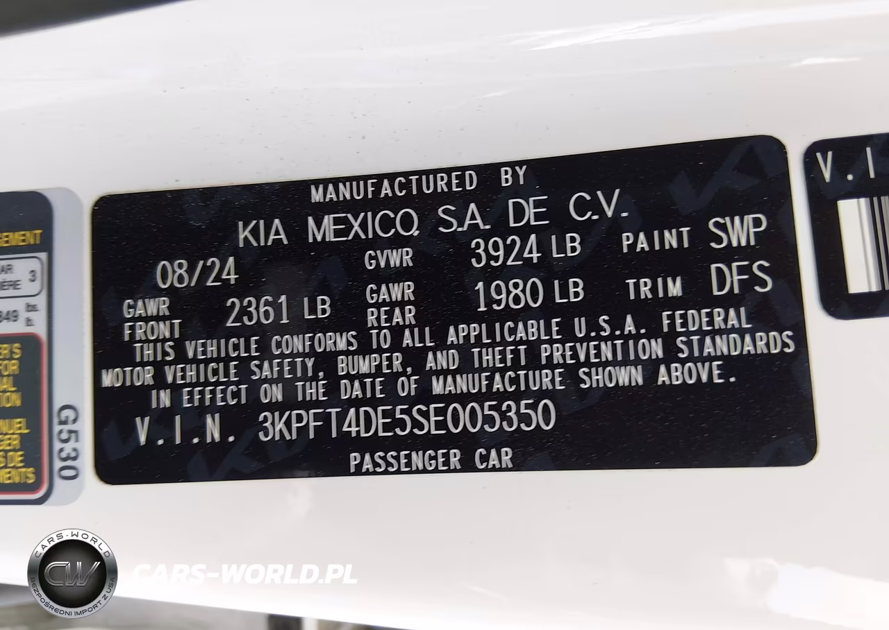2025 Kia K4 Lx VIN:3KPFT4DE5SE005350 - 9
