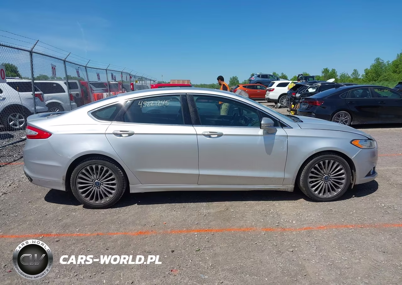 2016 Ford Fusion Titanium VIN:3FA6P0K90GR209515 - 13