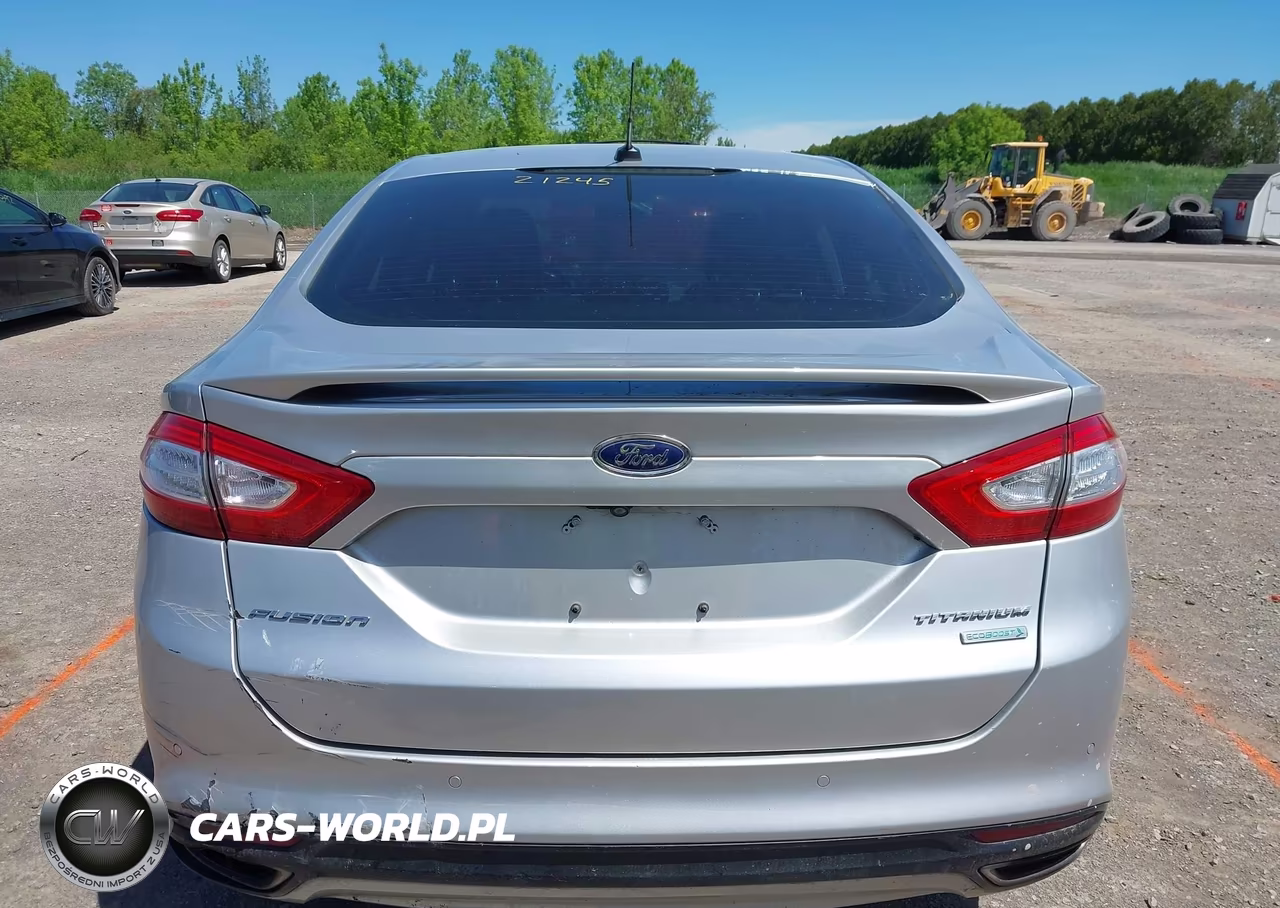 2016 Ford Fusion Titanium VIN:3FA6P0K90GR209515 - 16