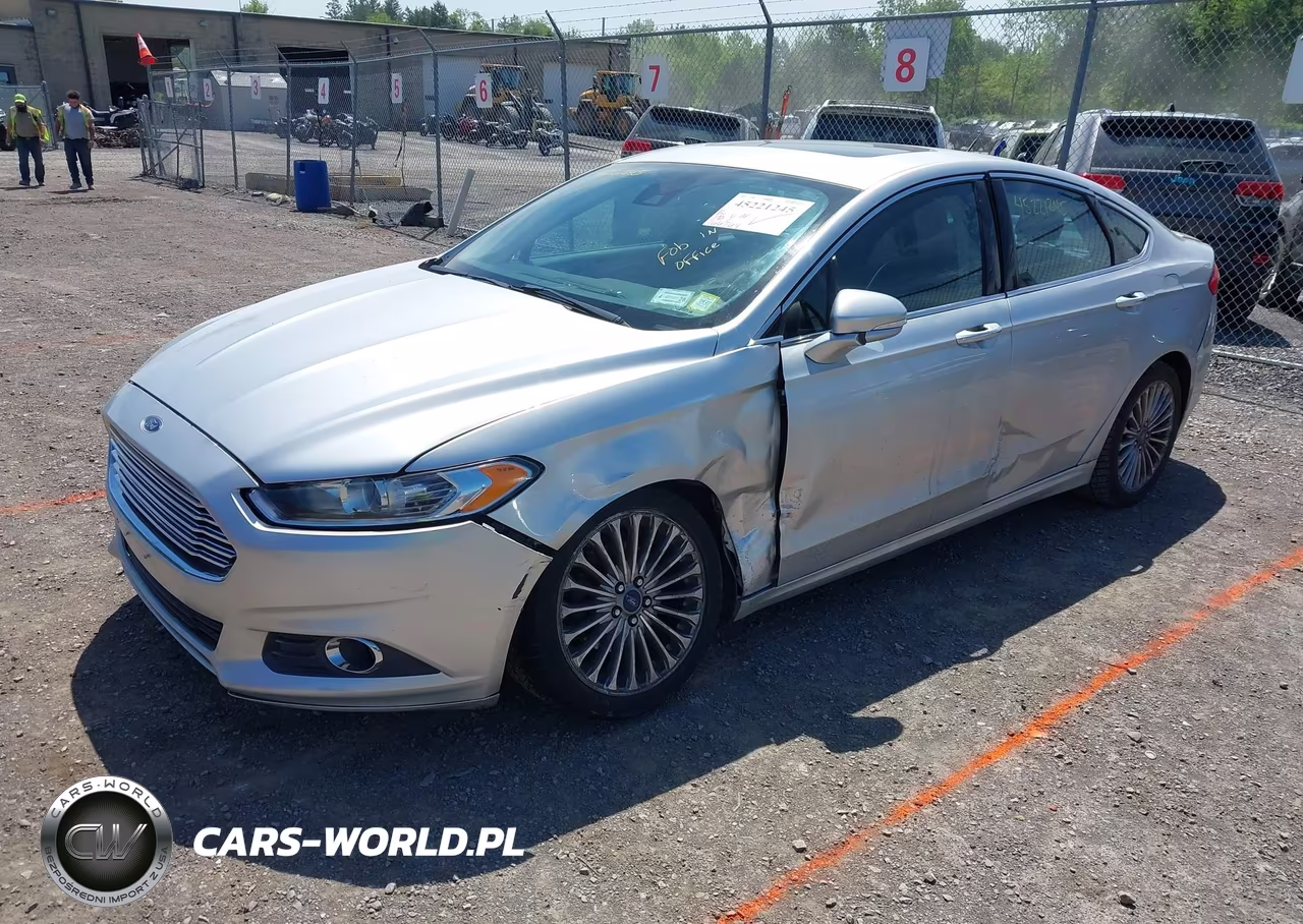2016 Ford Fusion Titanium VIN:3FA6P0K90GR209515 - 2