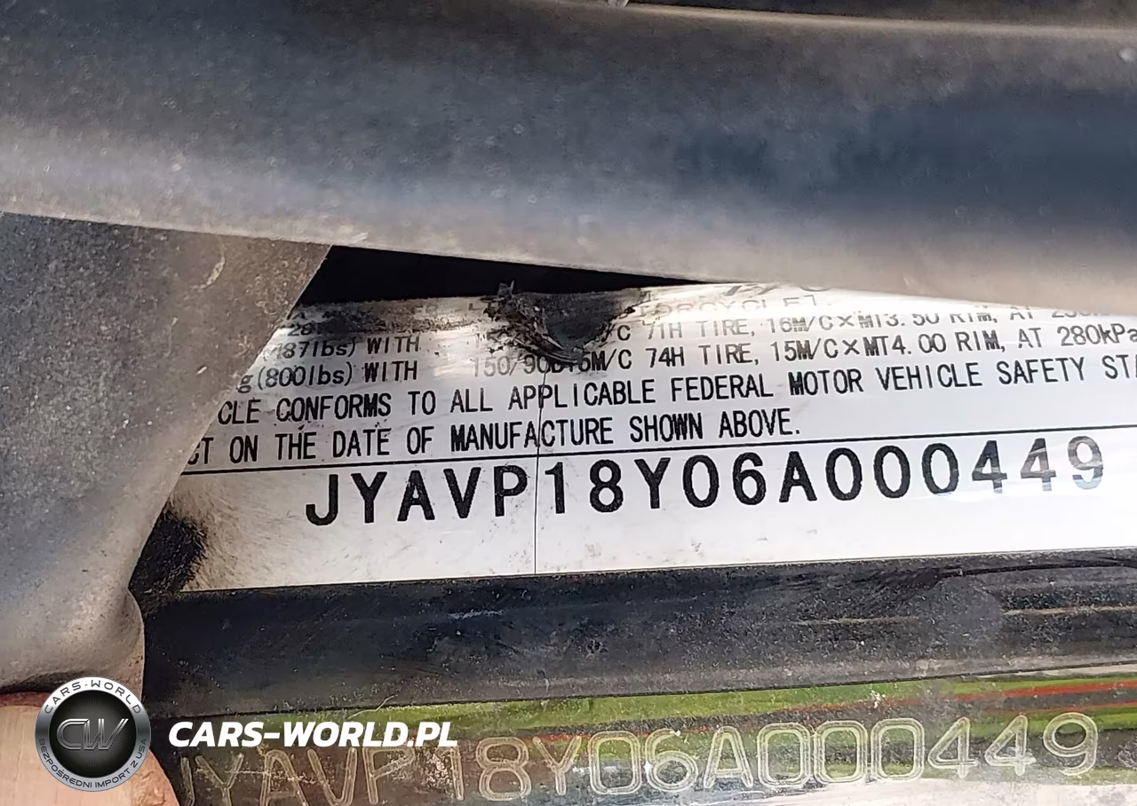 2006 Yamaha Xvz13 Ctc VIN:JYAVP18Y06A000449 - 10