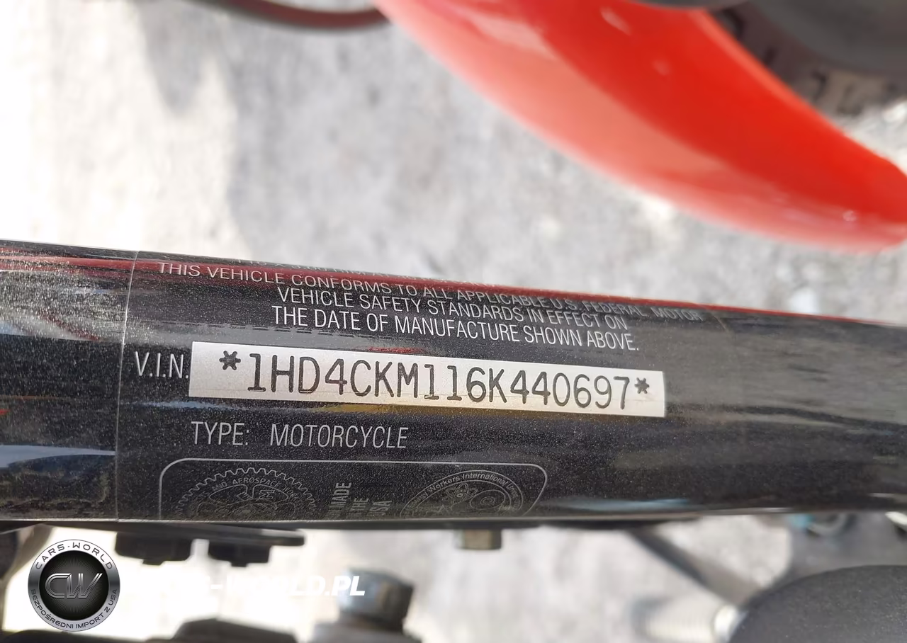 2006 Harley-Davidson Xl883 R VIN:1HD4CKM116K440697 - 10
