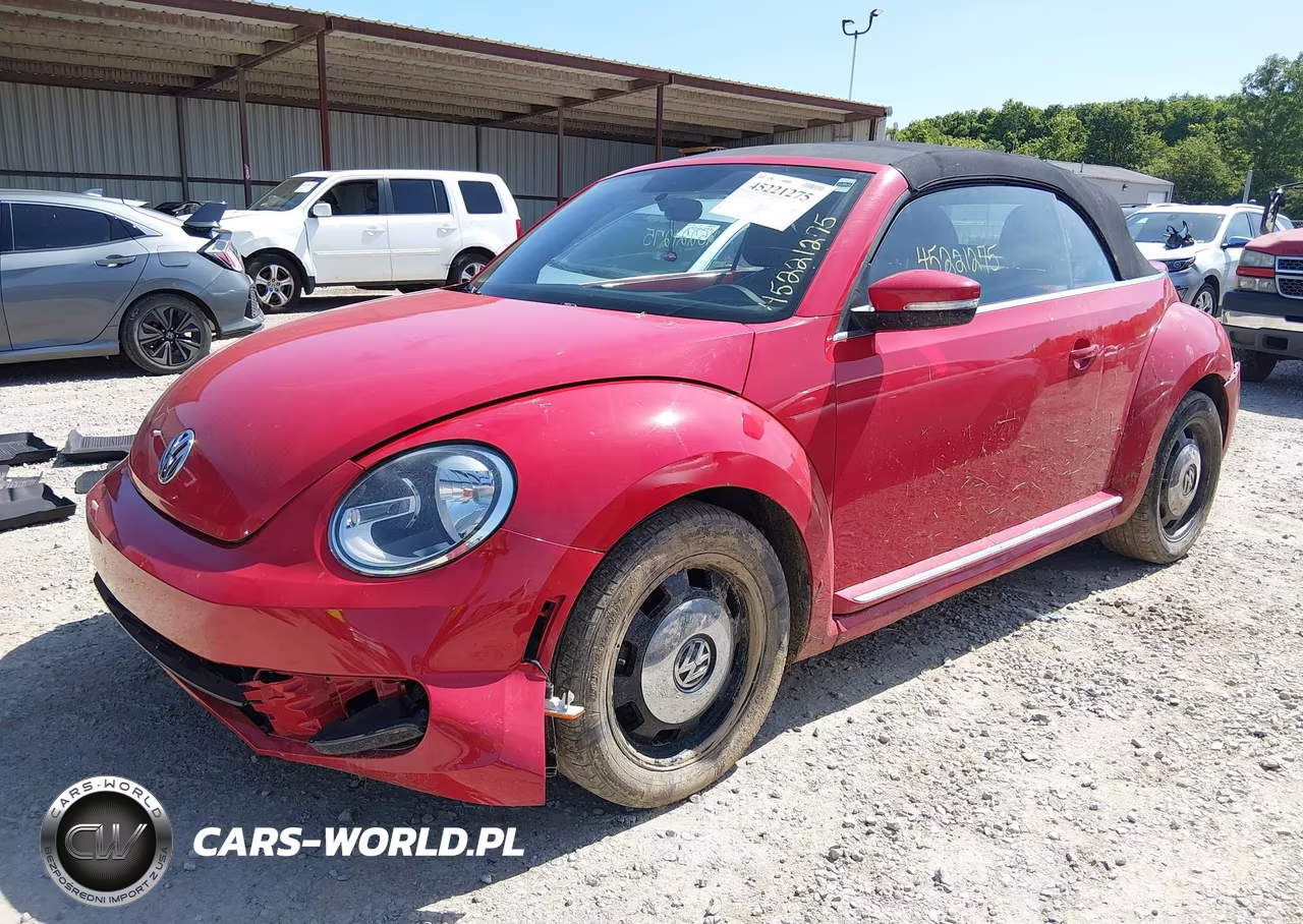 2013 Volkswagen Beetle 2.5L VIN:3VW5P7AT0DM816788 - 2