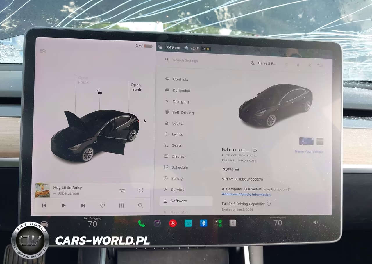 2020 Tesla Model 3 Long Range Dual Motor All-Wheel Drive VIN:5YJ3E1EB8LF666270 - 7