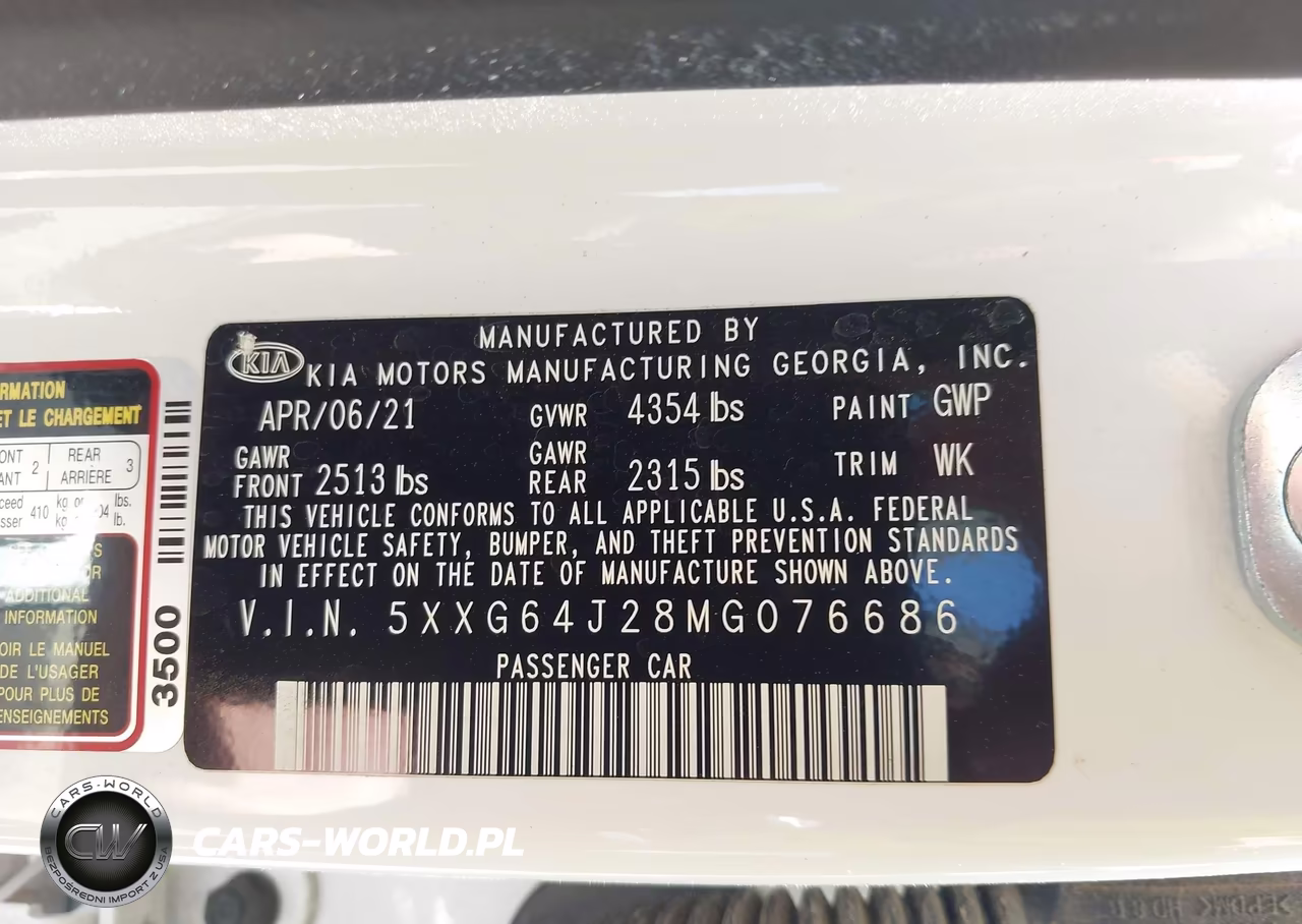2021 Kia K5 Gt-Line VIN:5XXG64J28MG076686 - 9