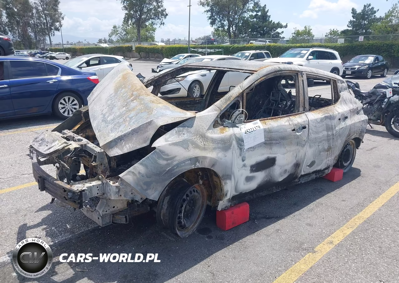 2020 Nissan Leaf S 40 Kwh VIN:1N4AZ1BP9LC311607 - 2
