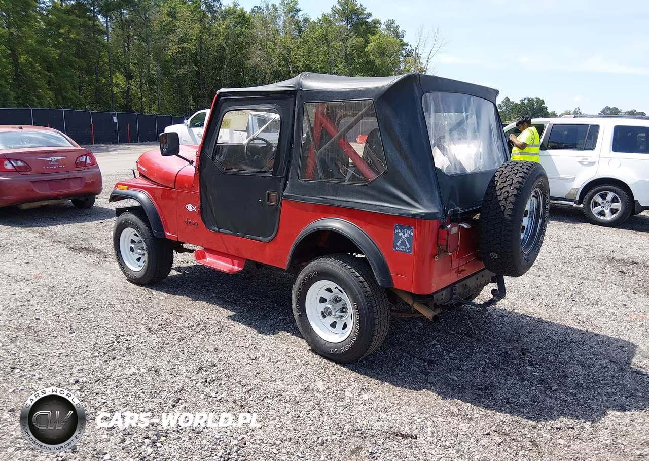 1986 Jeep Jeep Cj7 VIN:1JCCM87A8GT061389 - 3