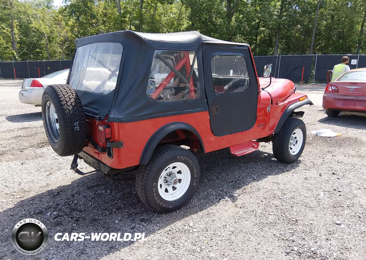 1986 Jeep Jeep Cj7 VIN:1JCCM87A8GT061389 - 4