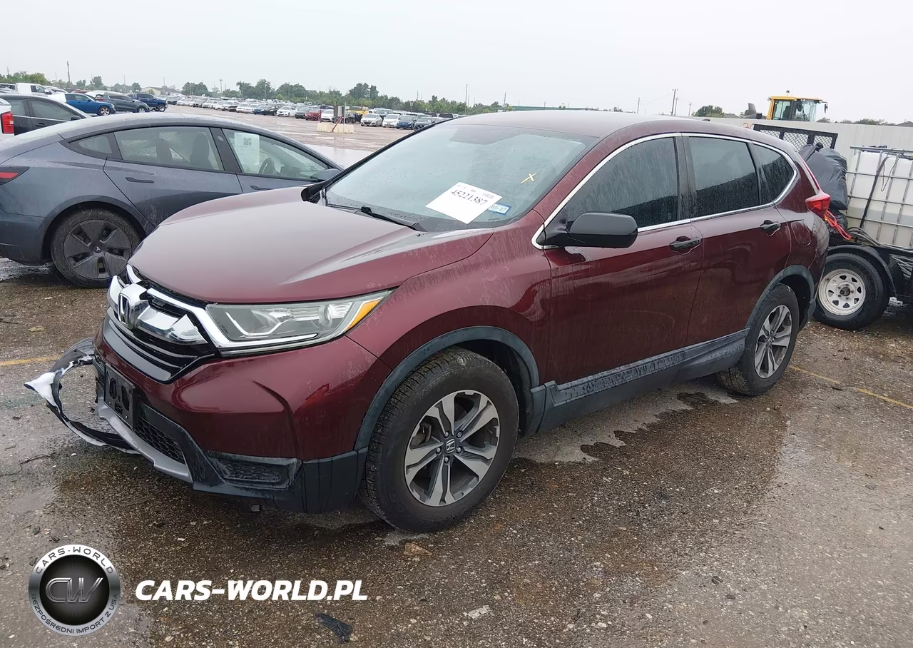 2019 Honda Cr-V Lx VIN:2HKRW5H3XKH410344 - 2