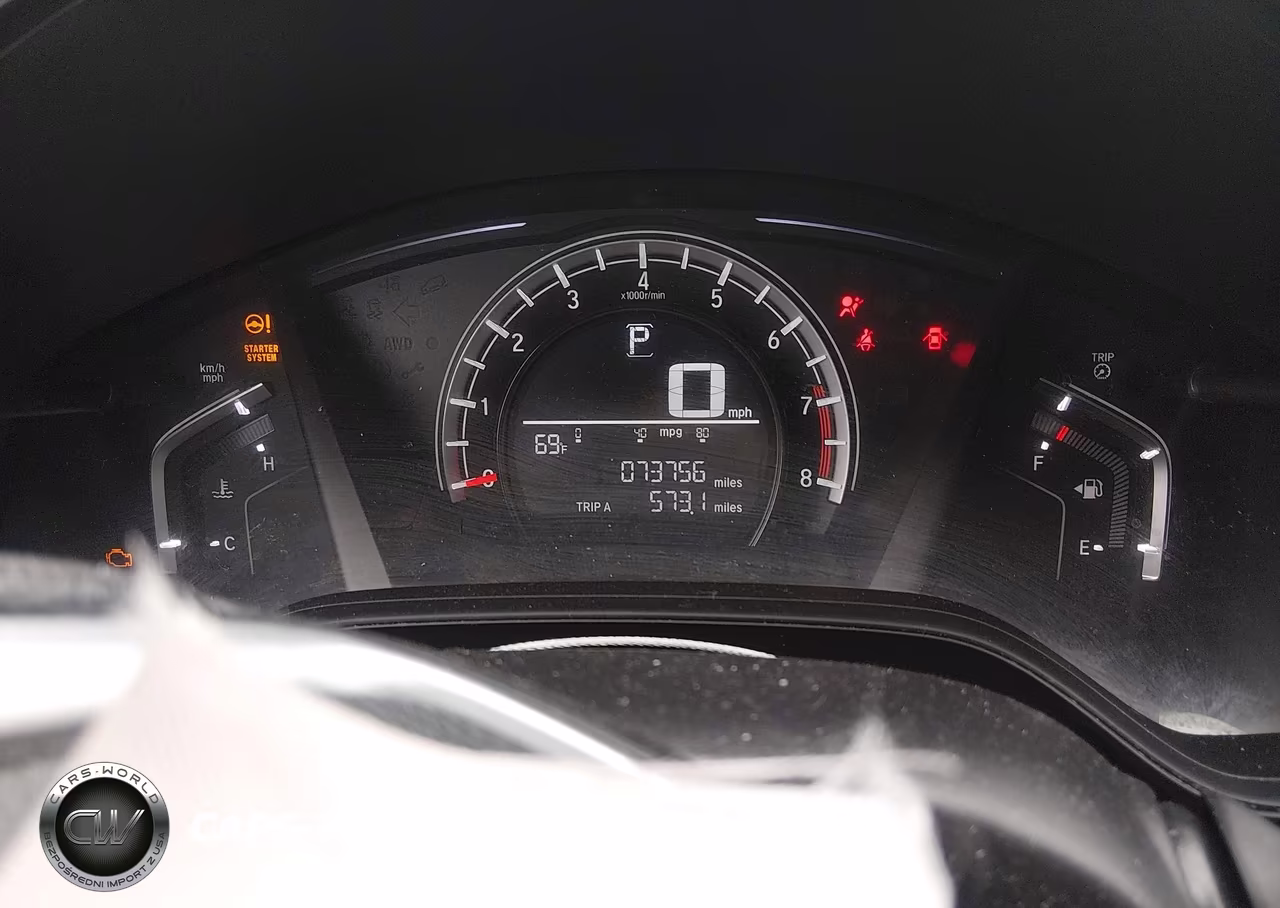 2019 Honda Cr-V Lx VIN:2HKRW5H3XKH410344 - 7