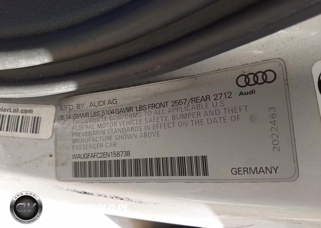 2014 Audi A6 2.0T Premium VIN:WAUGFAFC2EN158738 - 9