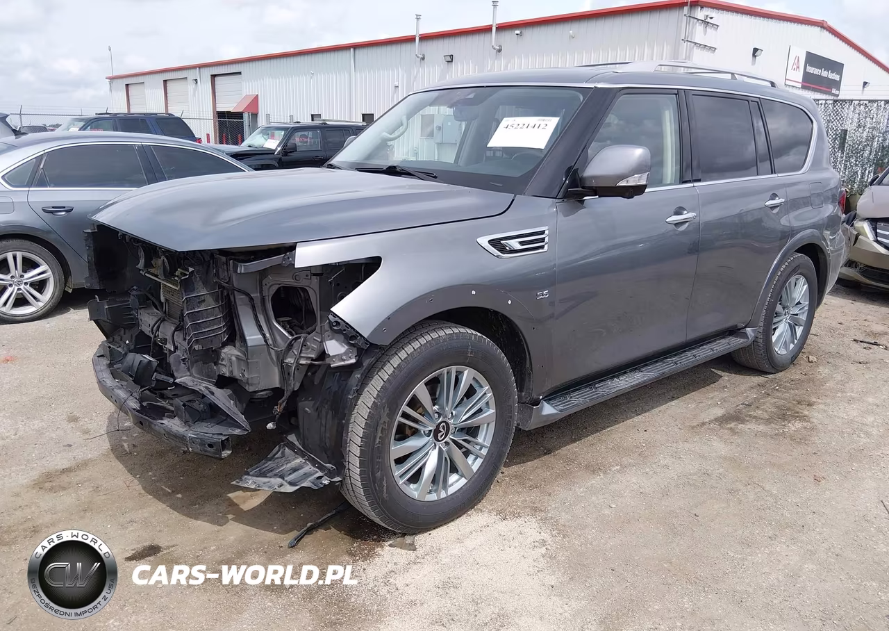2019 Infiniti Qx80 Luxe VIN:JN8AZ2NF5K9683674 - 2