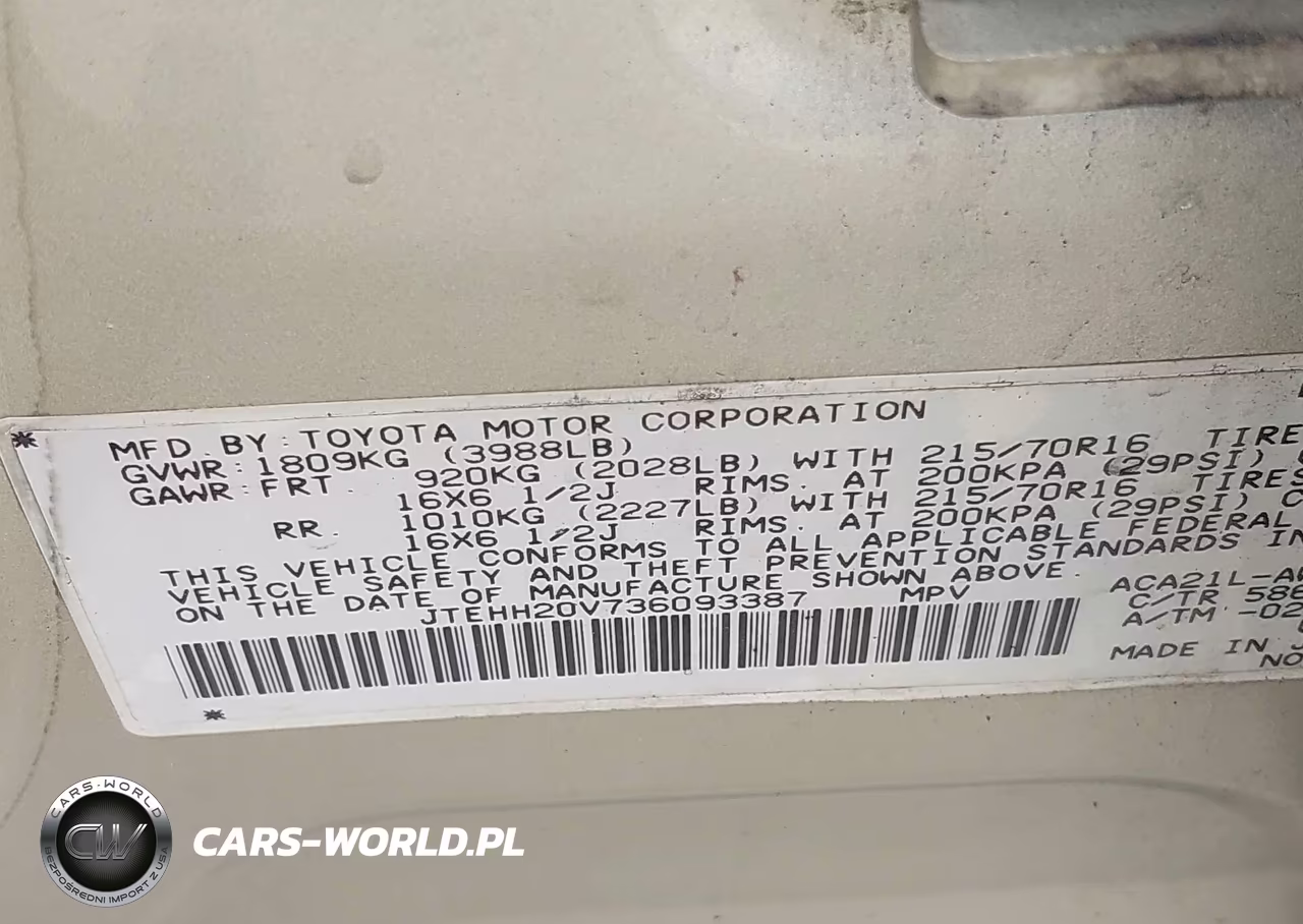 2003 Toyota Rav4 VIN:JTEHH20V736093387 - 9