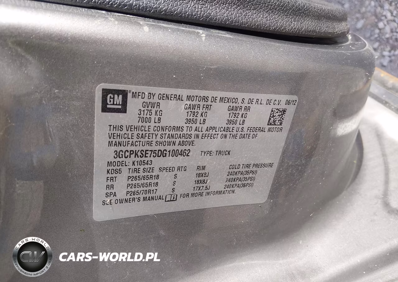 2013 Chevrolet Silverado 1500 Lt VIN:3GCPKSE75DG100462 - 9
