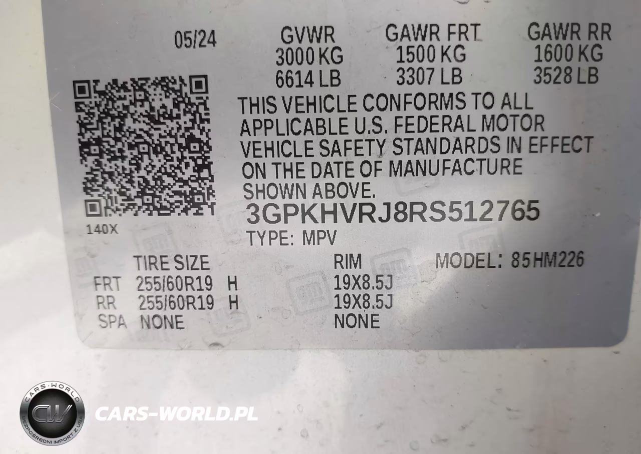 2024 Honda Prologue Ex VIN:3GPKHVRJ8RS512765 - 9