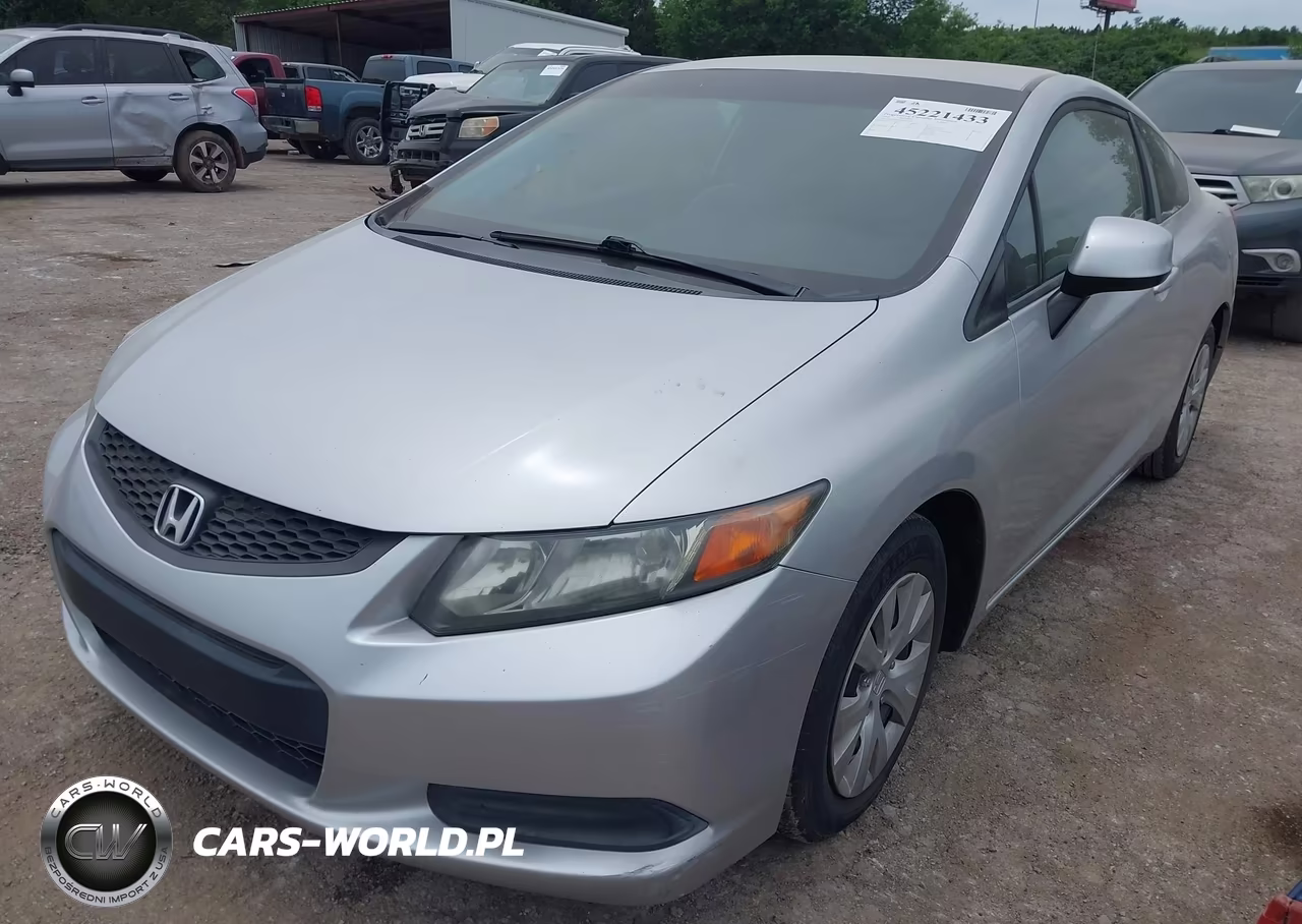 2012 Honda Civic Lx VIN:2HGFG3B56CH540387 - 2