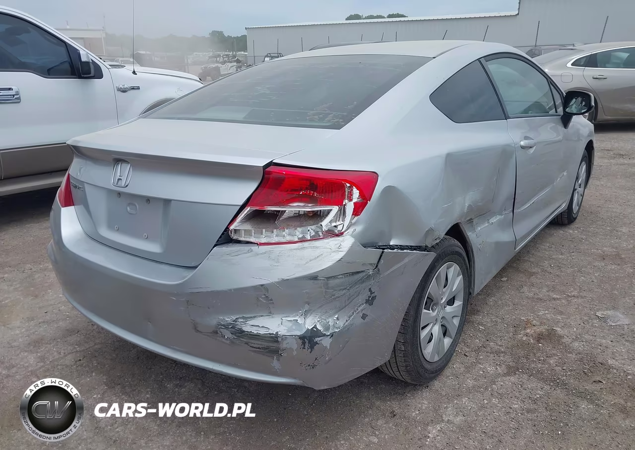2012 Honda Civic Lx VIN:2HGFG3B56CH540387 - 4