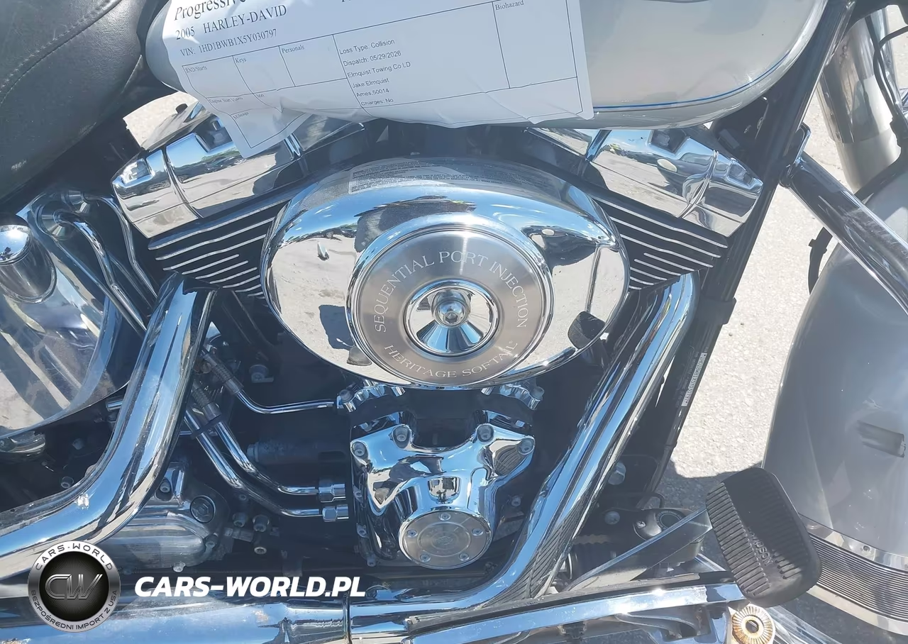2005 Harley-Davidson Flstci VIN:1HD1BWB1X5Y030797 - 8