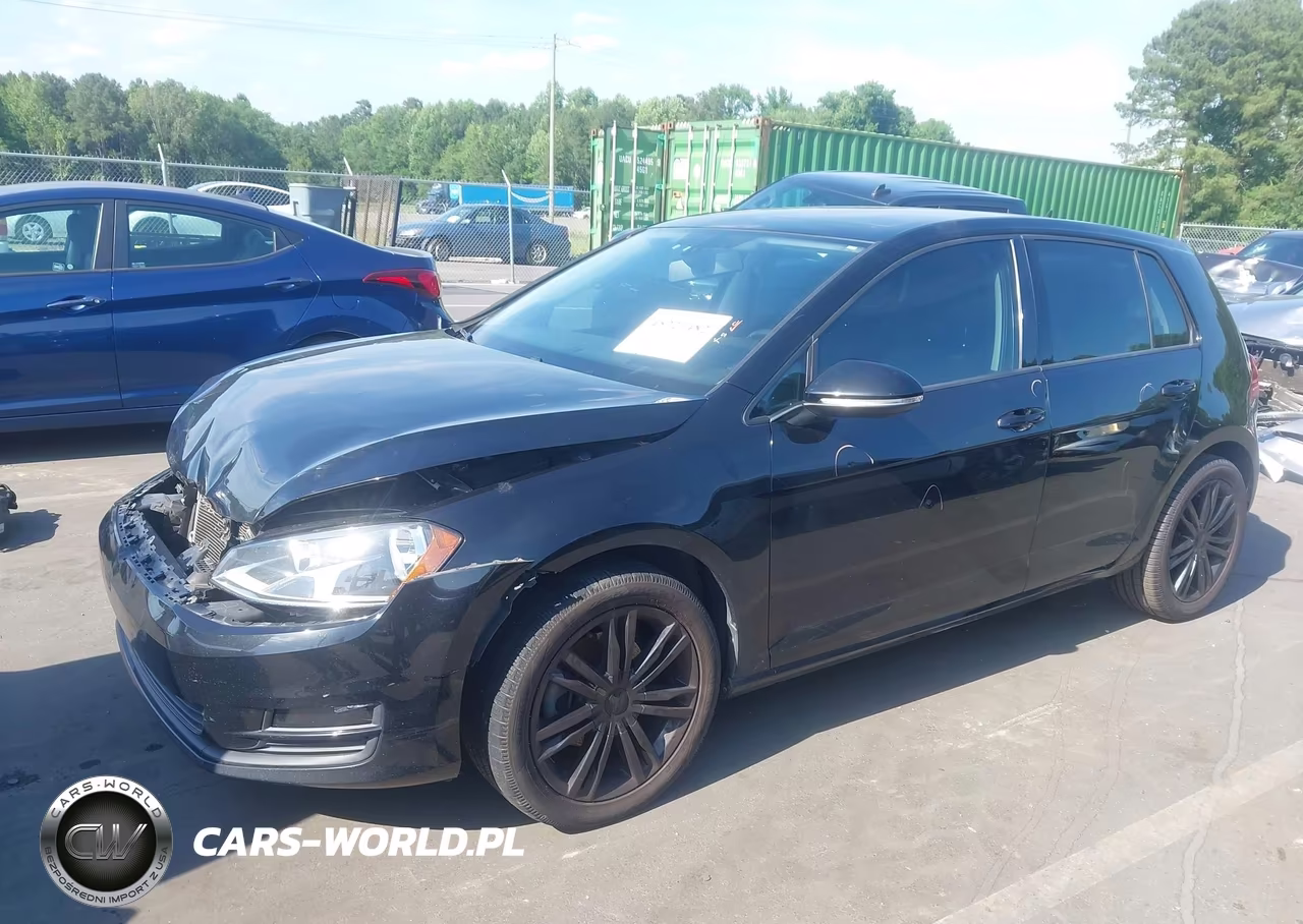 2016 Volkswagen Golf Tsi Se 4-Door VIN:3VW217AU8GM035504 - 2