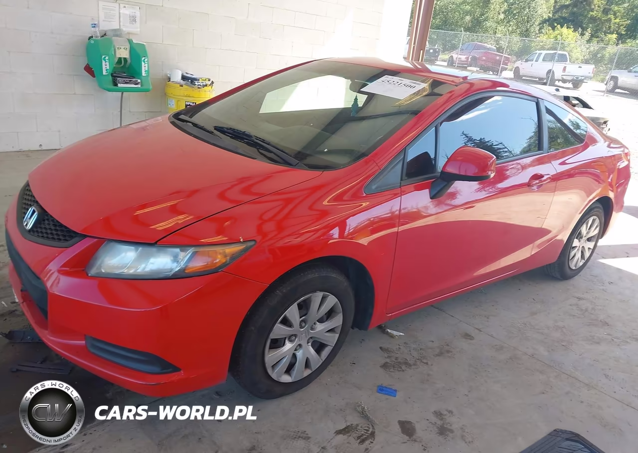 2012 Honda Civic Lx VIN:2HGFG3B58CH525888 - 2