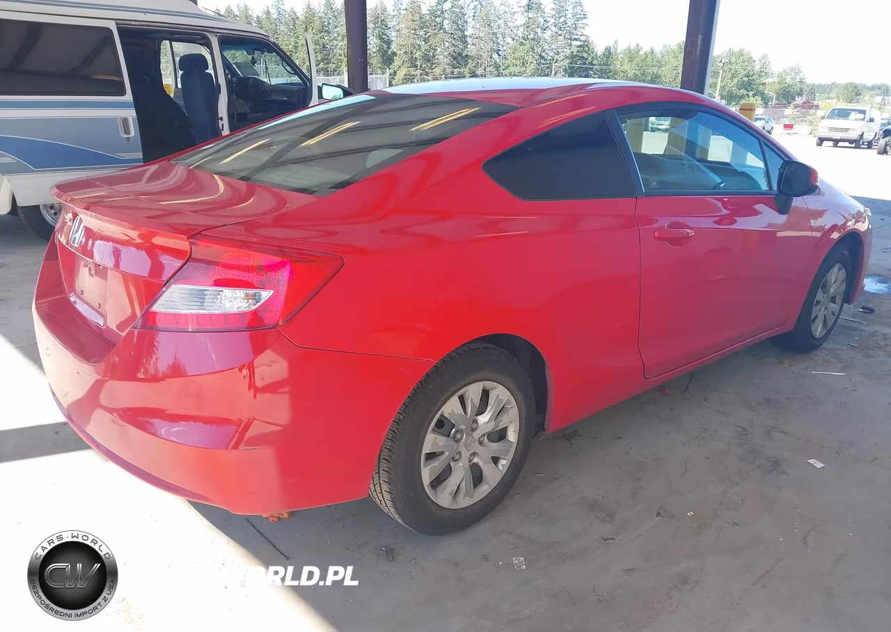 2012 Honda Civic Lx VIN:2HGFG3B58CH525888 - 4
