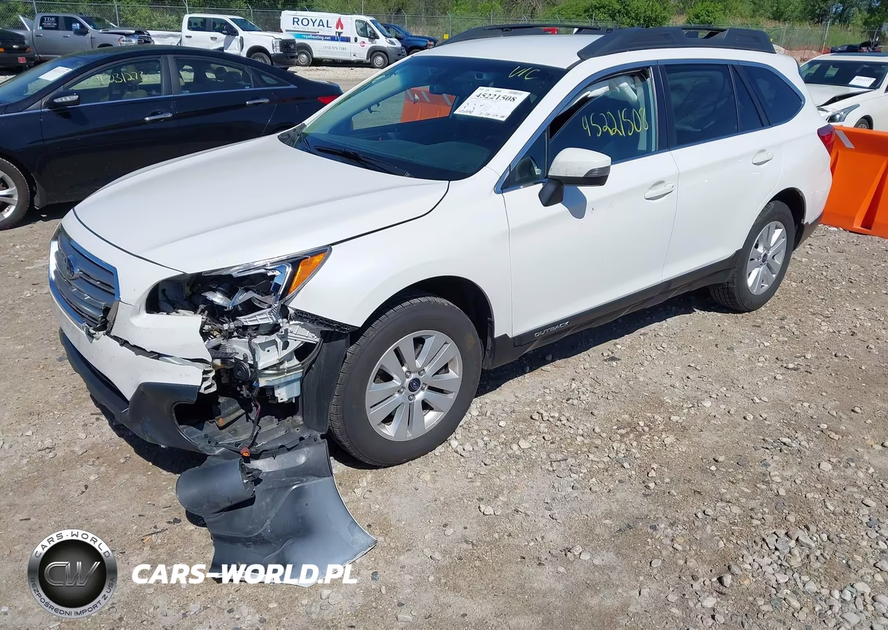 2017 Subaru Outback 2.5I Premium VIN:4S4BSAFC6H3284556 - 2