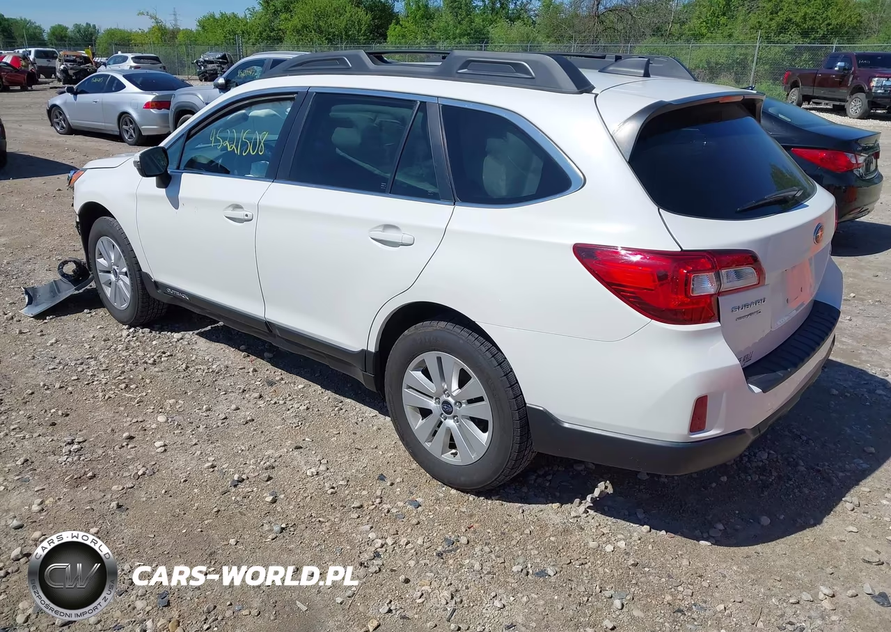 2017 Subaru Outback 2.5I Premium VIN:4S4BSAFC6H3284556 - 3