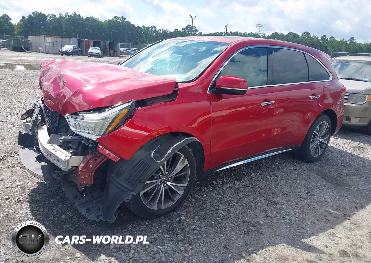 2019 Acura Mdx Tech Pkg VIN:5J8YD3H55KL006002 - 2